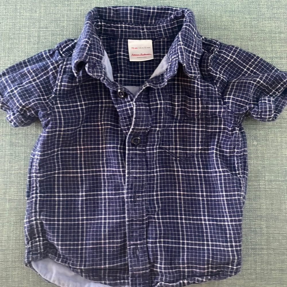 Hannah Andersson Collared Short Sleeve Shirt